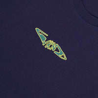 Fishbone Tee - Navy