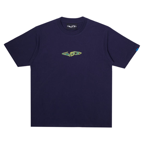 Fishbone Tee - Navy