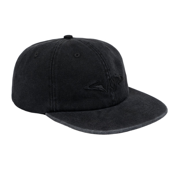 Fishbone Hat - Washed Black