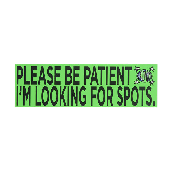 WKND x Oblivion - “Looking for Spots” Bumper Sticker
