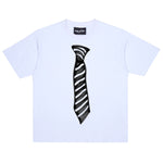 Tie Tee - White