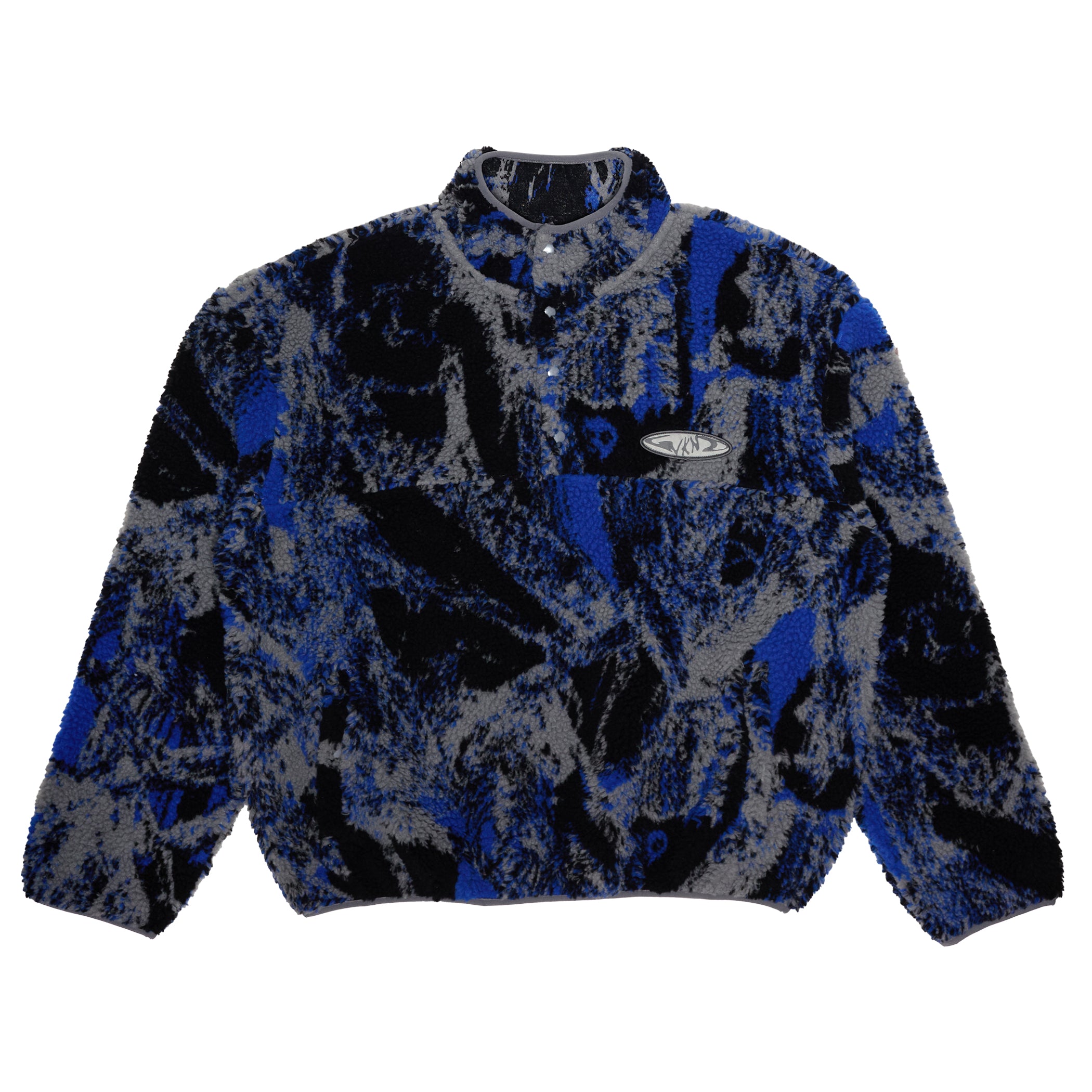 Temple Fleece Jacket - Camo Black – WKND SKATEBOARDS