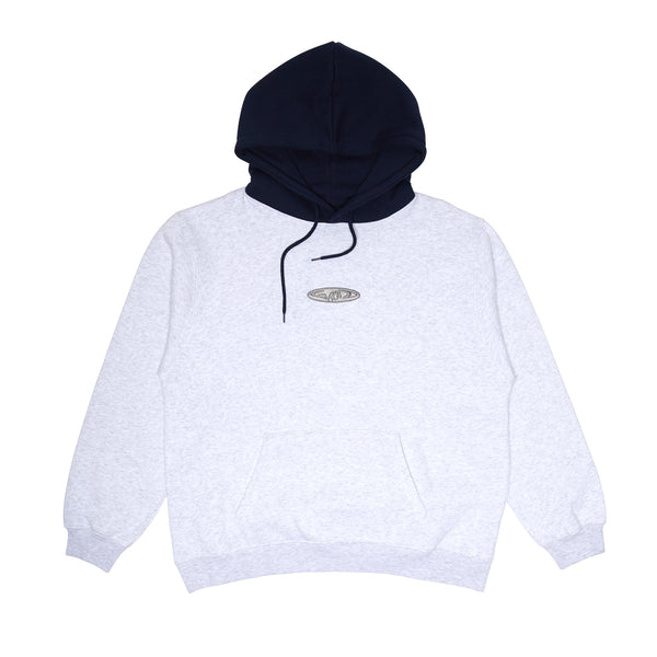 Two Tone Hoodie - Heather / Navy