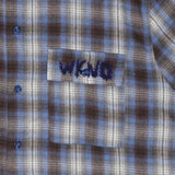 Wilson Shirt - Black/Blue Plaid