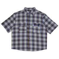 Wilson Shirt - Black/Blue Plaid