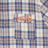 Wilson Shirt - Brown/Blue Plaid