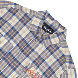 Wilson Shirt - Brown/Blue Plaid