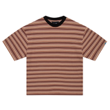 Stripe Tee - Brown