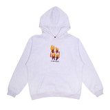 Ashed Out Hoodie - Heather Grey