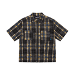 Wilson Zip Shirt - Black Plaid