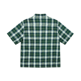 Wilson Zip Shirt - Green Plaid