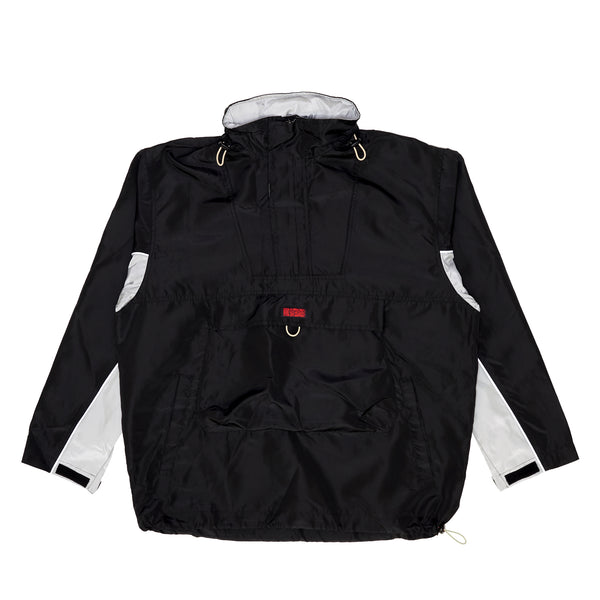 Techie Anorak - Black Swooshy