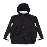 Techie Anorak - Black Swooshy