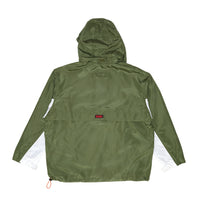 Techie Anorak - Green Swooshy