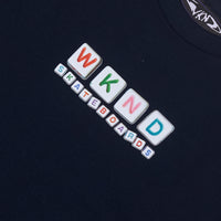 Beads Tee - Navy