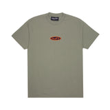 Fishbone Chenille Patch Tee - Jade